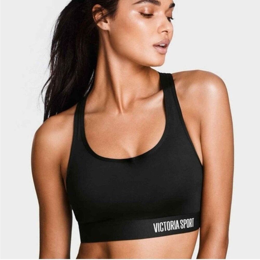 VICTORIA’S SECRET VICTORIA SPORT VSX Women’s Black “The Player” Racerback Sports